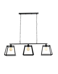 Люстра «Корнер» 3хЕ27 40 В черный 98×20×20 см Bayerlux