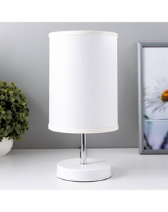 Лампа настольная «Авейро» 1×40 Вт Е27 белый 14×14×30 см Risalux