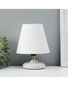Лампа настольная «Мини» 1×40 Вт Е14 белый 15×15×20 см МОДЕЛЬ: 3133993 Risalux