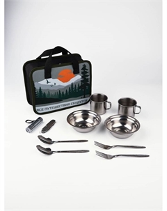 Набор посуды для пикника «Путешествия», 10 предметов Сима-ленд