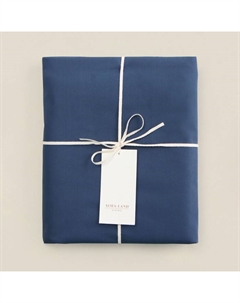 Простыня 1.5-спальная SL Home Percale 300ТС, 160×235 см, синяя, хлопок 100% Sima-land home
