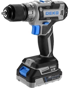 Дрель-шуруповерт DKCD20V One Set63 083-1038 (с 2-мя АКБ, кейс) Deko
