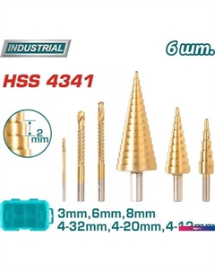 Набор сверл TACSD2061 (6 шт) Total
