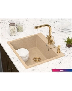 Дозатор для моющего средства Kraft D003-BG (брашированное золото) Paulmark