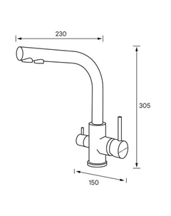 Смеситель Essen Es213011-CR (хром) Paulmark