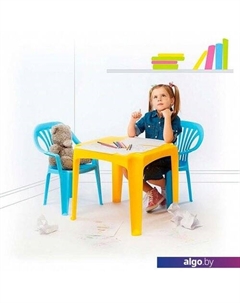 Детский стул 431207031 (светло-голубой) Пластишка