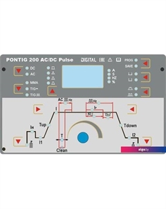 Сварочный инвертор PONTIG 200 AC/DC Pulse Most