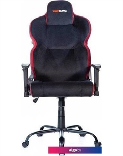 Кресло VMM Game Unit Velour Upgrade XD-A-VRBKRD-B23 (черный/красный) Vmmgame