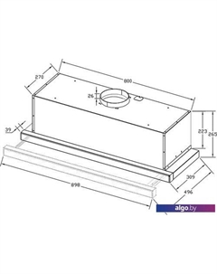 Кухонная вытяжка KHP 9815 GN Korting