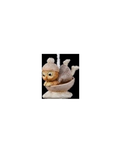 Елочная игрушка Erich Krause Decor. Совенок нарядный / 62433 Erich krause