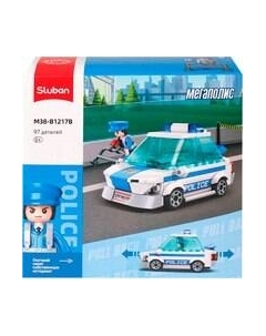 Конструктор Полицейский транспорт / M38-B1217B Sluban