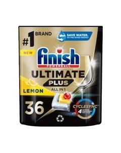 Капсулы для посудомоечных машин Finish Powerball Ultimate Plus AIO Лимон
