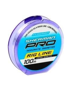 Леска монофильная Flagman Fishing Sherman Pro Rig Line 100м 0.105мм / SHPR_0.105 Flagman fishing