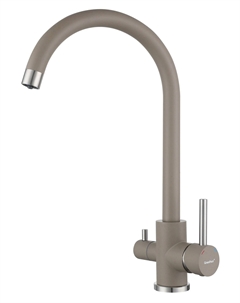 Смеситель GRANFEST QUARZ для кухни GF-Z5420 песочный Granfest