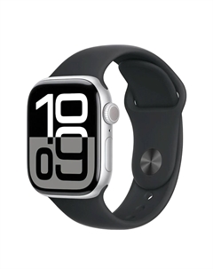 Умные часы Watch Series 10 GPS 46 мм (серебристый, ремешок M/L) Apple