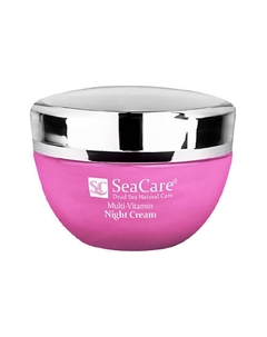 Крем для лица антивозрастной увлажняющий с А Е CoQ10 ночной 50 Seacare