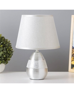 Настольная лампа с абажуром «Медея», Е14, 15 Вт, 20×20×31 см Risalux