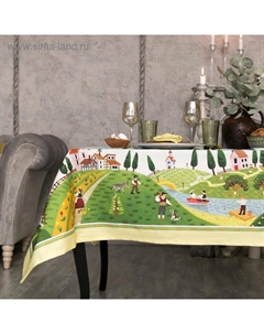 Скатерть «. Тоскана», 110×150 см, 100 % хлопок, саржа 190 г/м² Этель