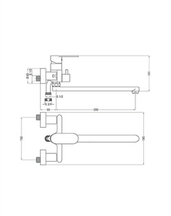 Смеситель Alpinia BGA 056M Deante