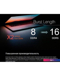 Оперативная память 32ГБ DDR5 5200 МГц SP032GBLVU520F02 Silicon power