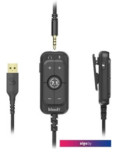 Наушники Bloody M590i (черный/красный) A4tech