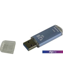 USB Flash Smart Buy V-Cut 128GB (синий) Smartbuy