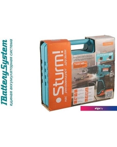 Дрель-шуруповерт CD1240C (с 2-мя АКБ, кейс) Sturm!