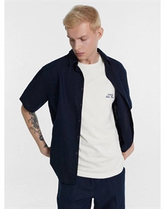 Футболка мужская белая с вышивкой "club 1968 saint helier" Mark formelle