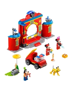 Конструктор Пожарная часть и машина Микки и его друзей (10776) Lego