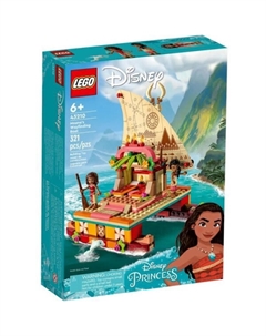Конструктор Disney Princess - Лодка-путешественник Моаны 43210 Lego