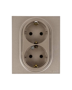 Розетка Structura 2-гнездн. с/з шампань 764232 Legrand