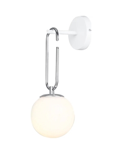 Светильник настенный (бра) 40Вт E27 белый 70143 Eurosvet