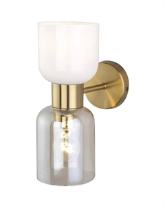 Светильник настенный (бра) 2х60Вт E27 латунь 60118/2 Eurosvet