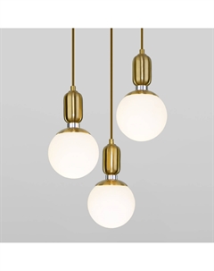 Светильник подвесной (К) 3х60Вт E27 латунь 50151/3 Eurosvet