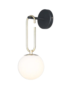 Светильник настенный (бра) 40Вт E27 черный 70143 Eurosvet