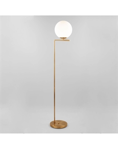 Светильник напольный (торшер) 60Вт E27 латунь 01083/1 Eurosvet