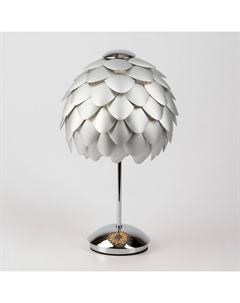 Светильник настольный 60Вт E27 серебро / хром 01099/1 Bogate's
