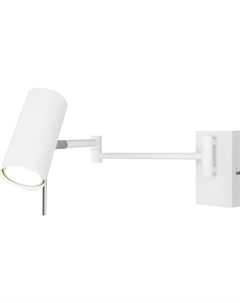 Светильник настенный (бра) 35Вт GU10 белый 20166/1 Eurosvet