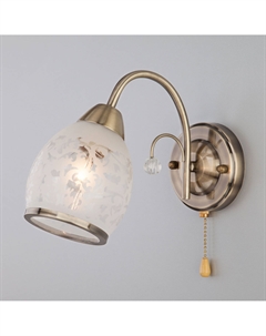 Светильник настенный (бра) 60Вт E27 античная бронза 30026/1 Eurosvet