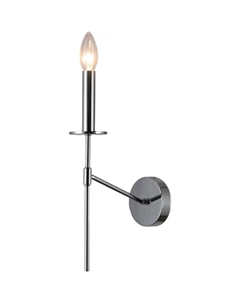 Светильник настенный (бра) 60Вт E14 хром 60142/1 Eurosvet