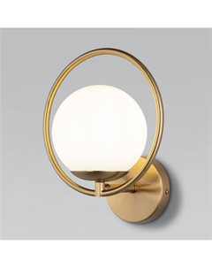 Светильник настенный (бра) 60Вт E27 золото 50289 Eurosvet