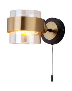 Светильник настенный (бра) 60Вт E14 дымчатый 70127/1 Eurosvet