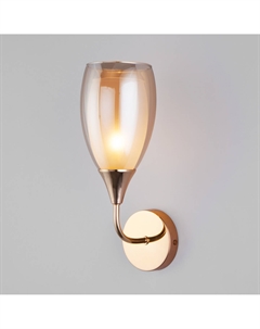 Светильник настенный (бра) 15Вт E14 золото 50285/1 Eurosvet