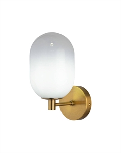 Светильник настенный (бра) 40Вт G9 латунь 60161 Eurosvet