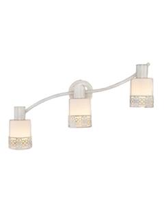 Светильник настенный (бра) 3х40Вт E14 золото с белым 20025/3 Eurosvet