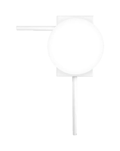 Светильник настенный (бра) 60Вт E14 белый 40036/1 Eurosvet