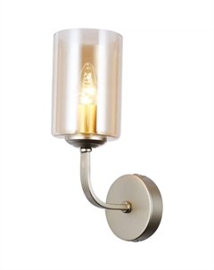 Светильник настенный (бра) 60Вт E14 перламутровое золото 60138/1 Eurosvet