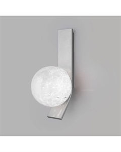 Светильник настенный (бра) 9Вт G9 серебро 40019/1 Eurosvet