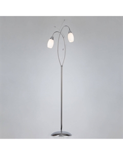 Светильник напольный (торшер) 2х40Вт E14 хром 22080/2F Eurosvet