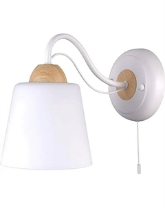 Светильник настенный (бра) 40Вт E27 белый 70062/1 Eurosvet